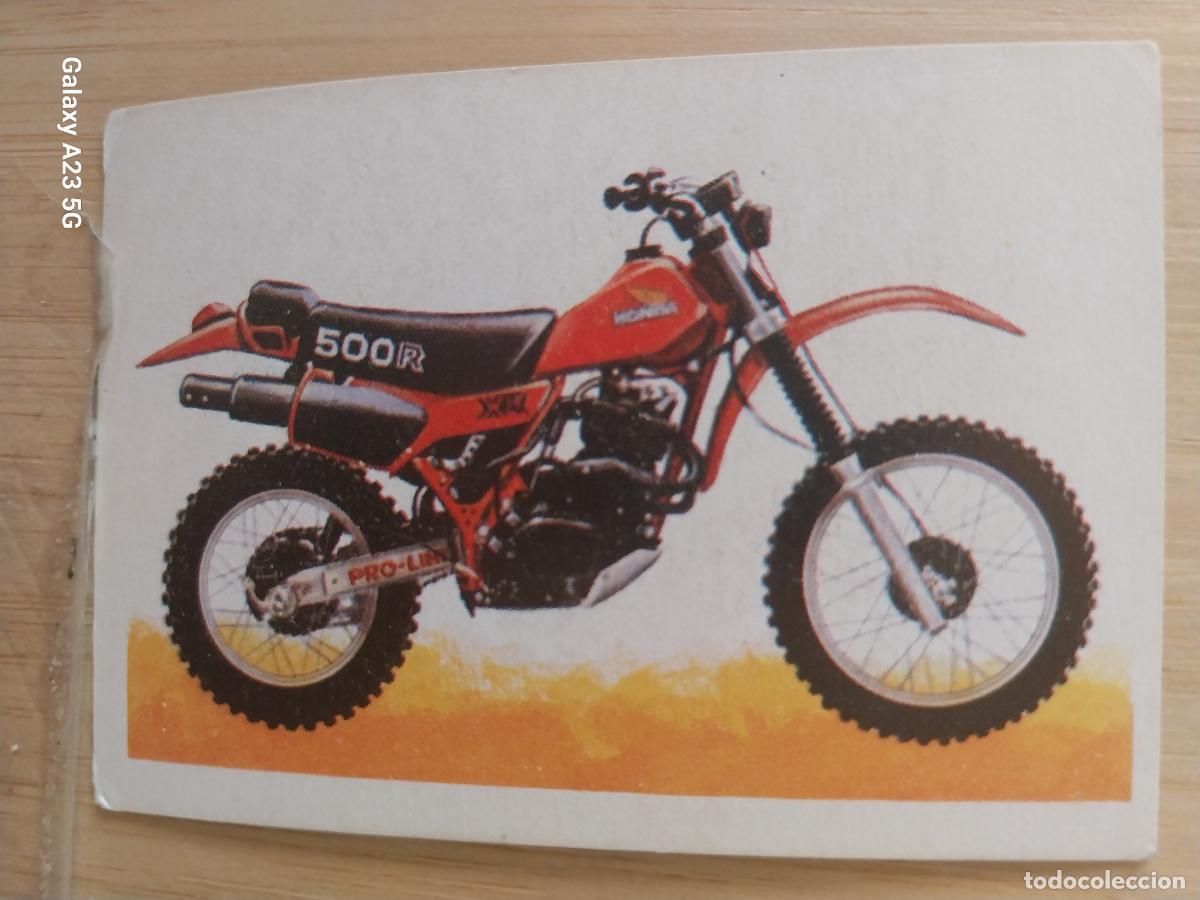 Coleccionismo cromos antiguos: HONDA XR 500 R A&Ntilde;O 1982 CROMO SIN PEGAR NUNCA MOTORISMO