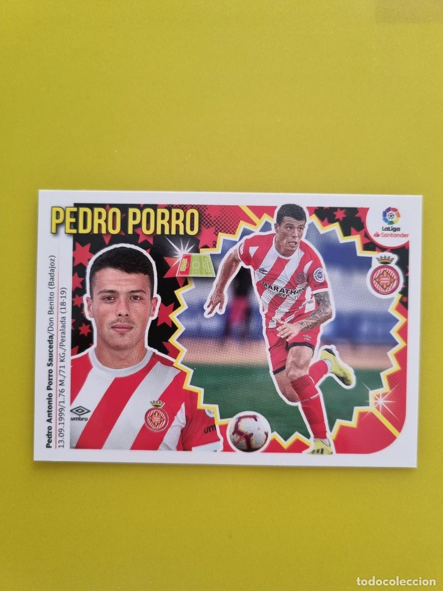 Coleccionismo cromos antiguos: ESTE 18 19 2018 2019 NO PEGADO SIN PEGAR PEDRO PORRO GIRONA N&ordm;3 COLOCA AR826
