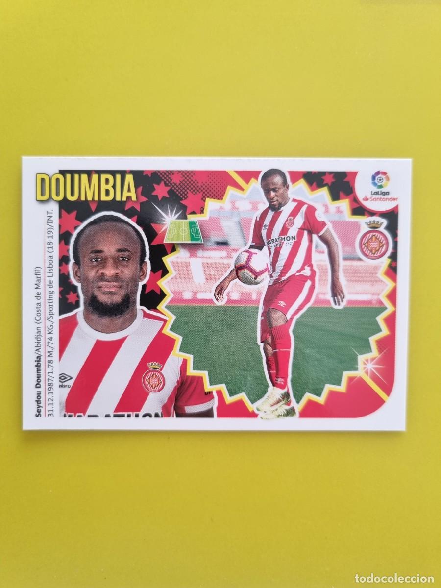 Coleccionismo cromos antiguos: ESTE 18 19 2018 2019 NO PEGADO SIN PEGAR DOUMBIA GIRONA N&ordm;52 ULTIMOS FICHAJES AR826