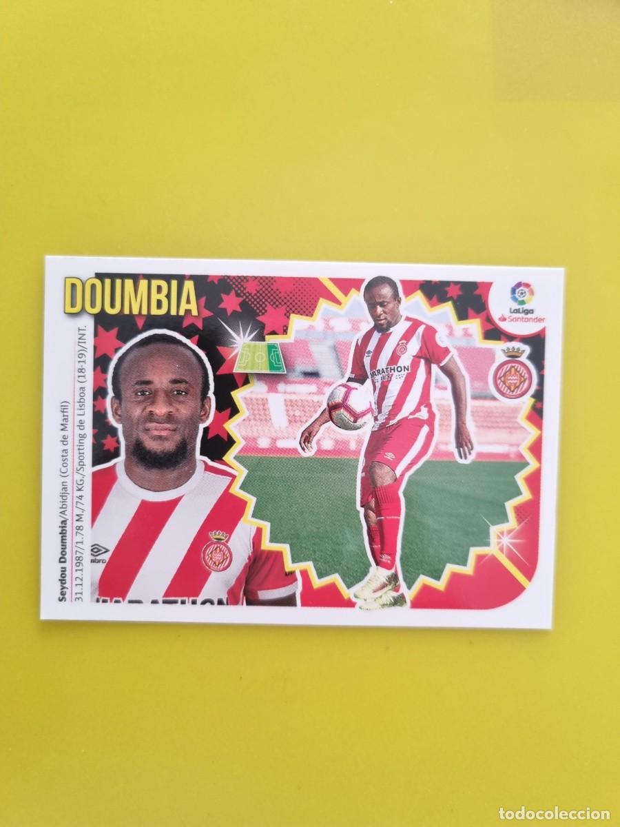 Coleccionismo cromos antiguos: ESTE 18 19 2018 2019 NO PEGADO SIN PEGAR DOUMBIA GIRONA N&ordm;52 ULTIMOS FICHAJES AR826