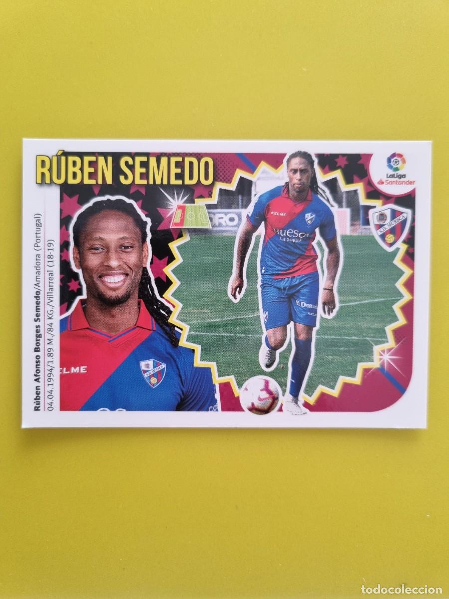Coleccionismo cromos antiguos: ESTE 18 19 2018 2019 NO PEGADO SIN PEGAR R&Uacute;BEN SEMEDO SD HUESCA N&ordm;5 COLOCA AR826