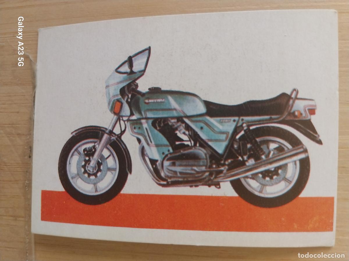 Coleccionismo cromos antiguos: LAVERDA 1200 TS MOTO A&Ntilde;O 1982 CROMO SIN PEGAR NUNCA MOTORISMO CARTON 7.4 X 5.4