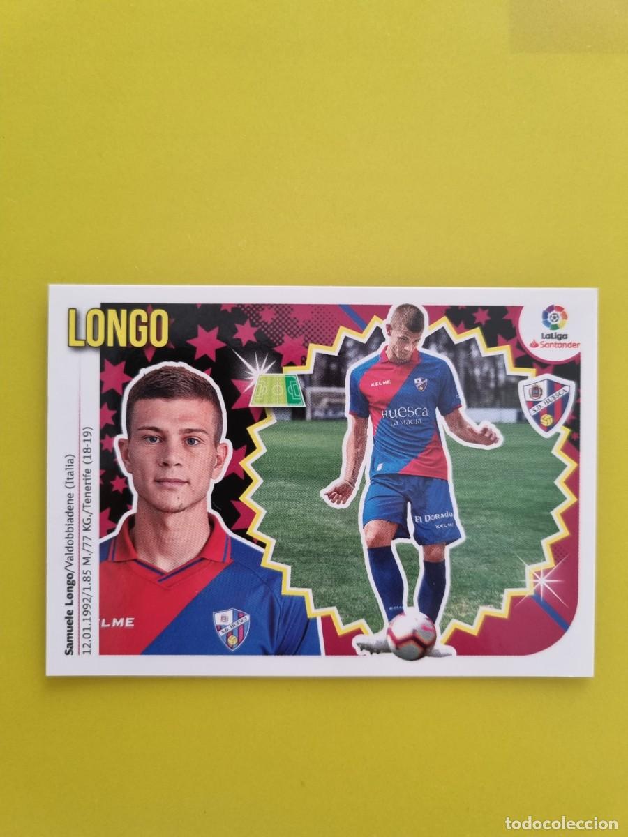 Coleccionismo cromos antiguos: ESTE 18 19 2018 2019 NO PEGADO SIN PEGAR LONGO SD HUESCA N&ordm;58 ULTIMOS FICHAJES AR826