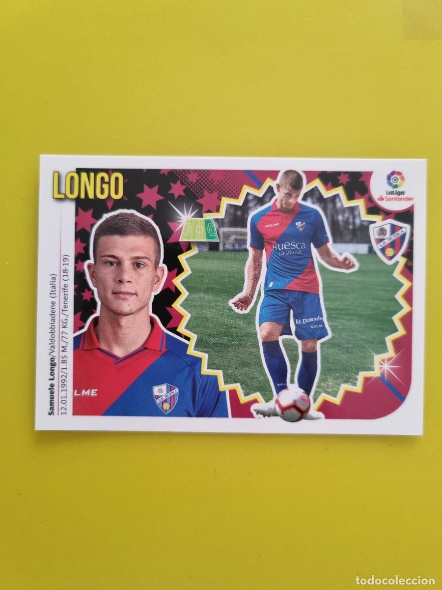 Coleccionismo cromos antiguos: ESTE 18 19 2018 2019 NO PEGADO SIN PEGAR LONGO SD HUESCA N&ordm;58 ULTIMOS FICHAJES AR826
