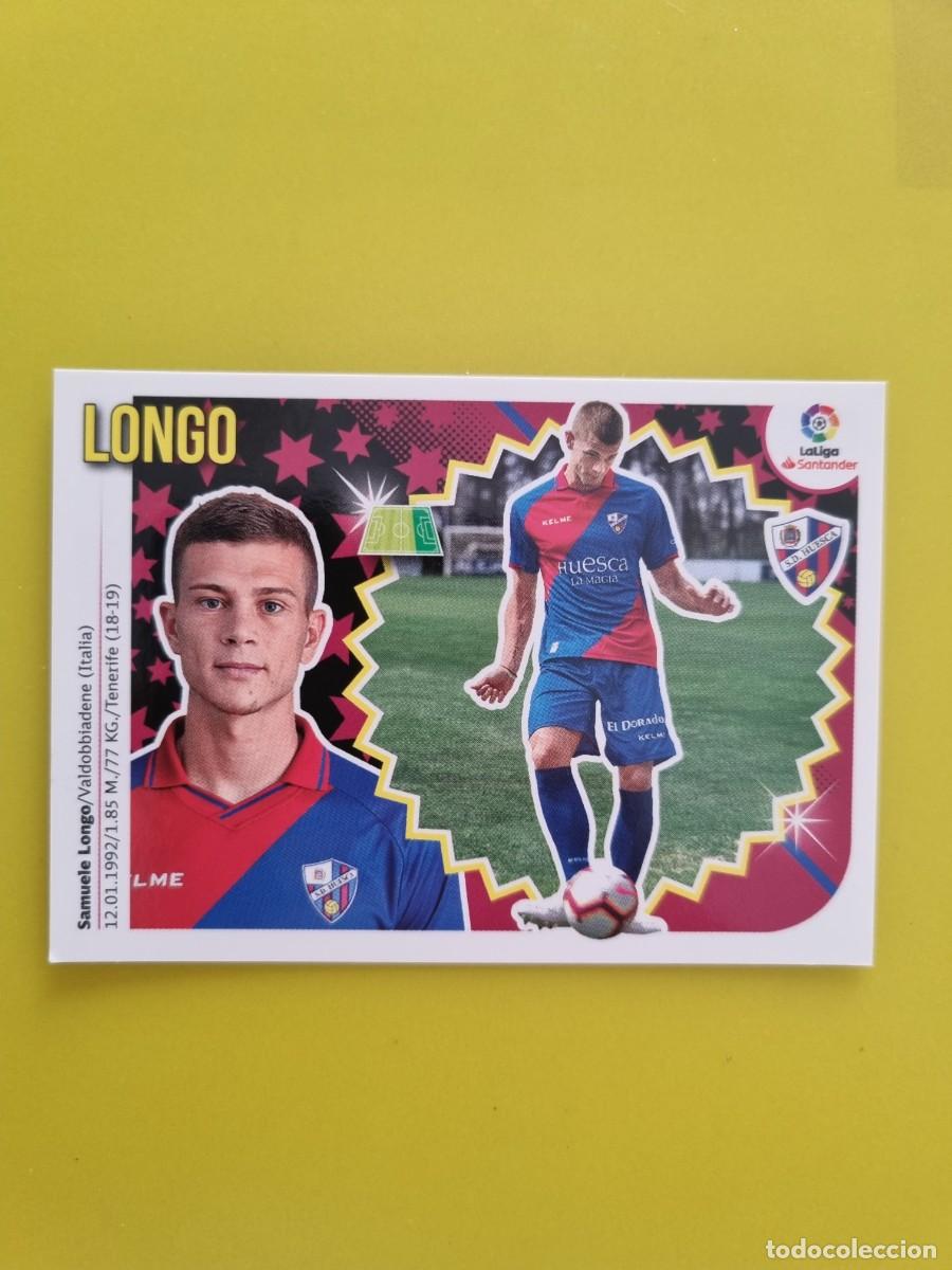 Coleccionismo cromos antiguos: ESTE 18 19 2018 2019 NO PEGADO SIN PEGAR LONGO SD HUESCA N&ordm;58 ULTIMOS FICHAJES AR826