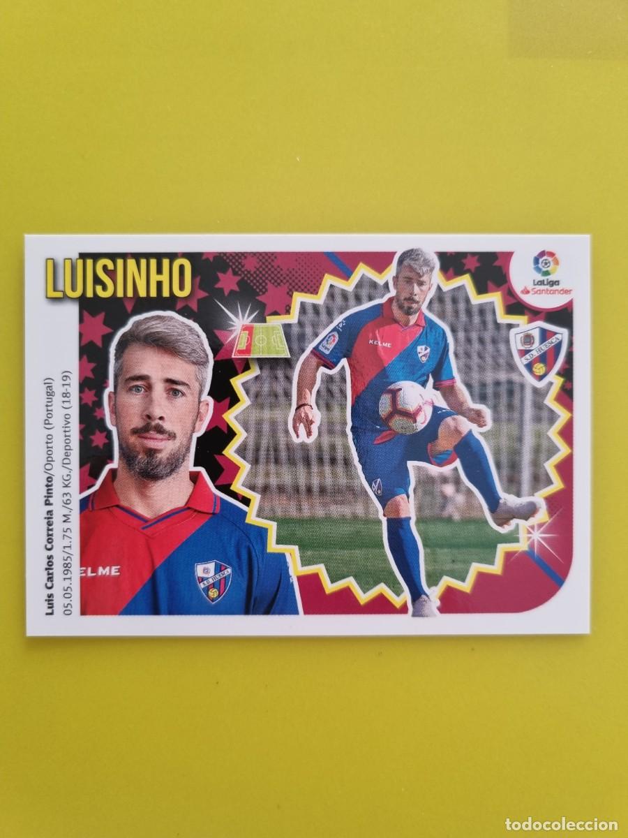 Coleccionismo cromos antiguos: ESTE 18 19 2018 2019 NO PEGADO SIN PEGAR LUISINHO SD HUESCA N&ordm;8 ULTIMOS FICHAJES AR826