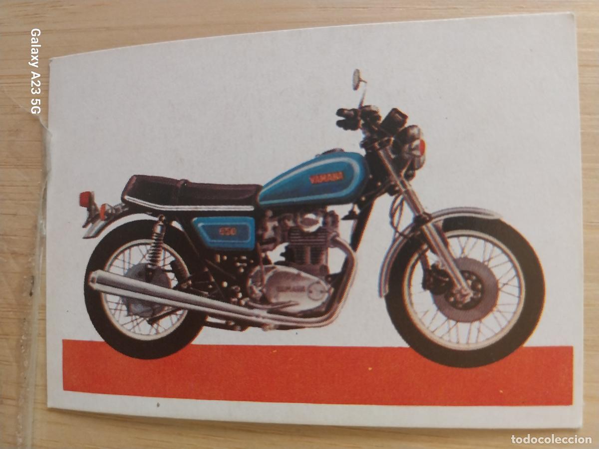 Coleccionismo cromos antiguos: YAMAHA XS 650 ** MOTO A&Ntilde;O 1982 CROMO SIN PEGAR NUNCA MOTORISMO CARTON 7.4 X 5.4