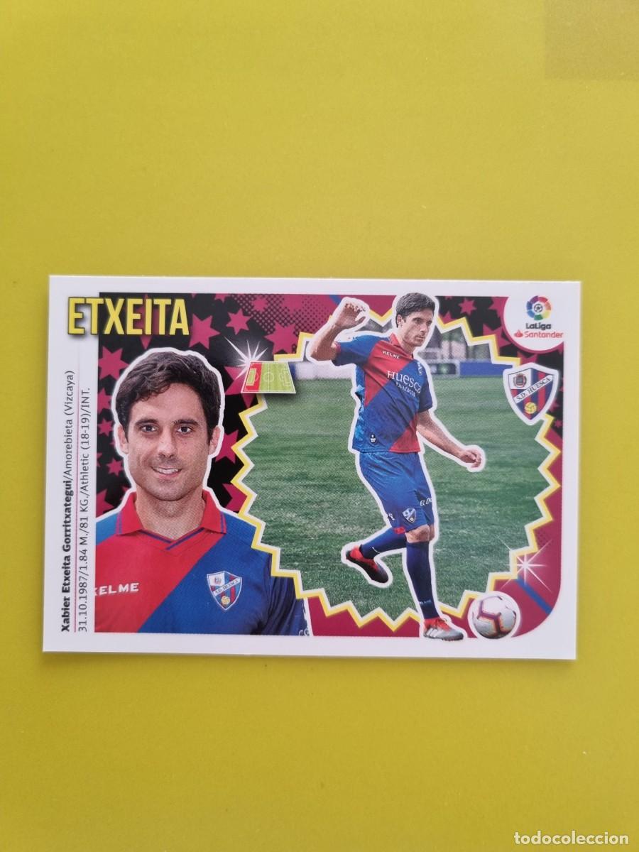 Coleccionismo cromos antiguos: ESTE 18 19 2018 2019 NO PEGADO SIN PEGAR ETXEITA SD HUESCA N&ordm;55 ULTIMOS FICHAJES AR826