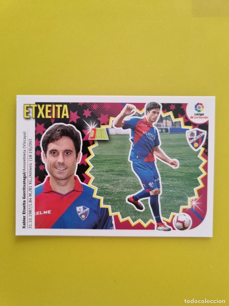 Coleccionismo cromos antiguos: ESTE 18 19 2018 2019 NO PEGADO SIN PEGAR ETXEITA SD HUESCA N&ordm;55 ULTIMOS FICHAJES AR826
