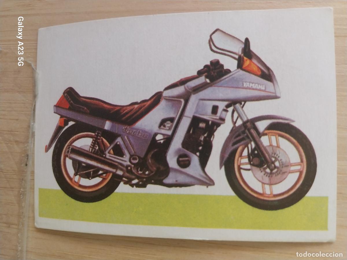 Coleccionismo cromos antiguos: YAMAHA XJ 650 ** MOTO A&Ntilde;O 1982 CROMO SIN PEGAR NUNCA MOTORISMO CARTON 7.4 X 5.4