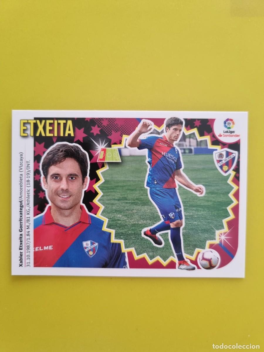 Coleccionismo cromos antiguos: ESTE 18 19 2018 2019 NO PEGADO SIN PEGAR ETXEITA SD HUESCA N&ordm;55 ULTIMOS FICHAJES AR826