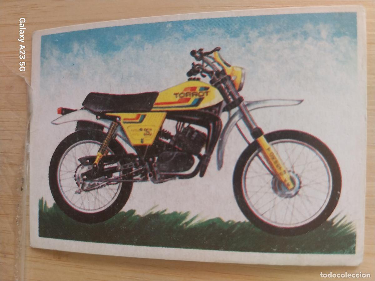 Coleccionismo cromos antiguos: TORROT SPORT SACHS 4 V ** MOTO A&Ntilde;O 1982 CROMO SIN PEGAR NUNCA MOTORISMO CARTON 7.4 X 5.4