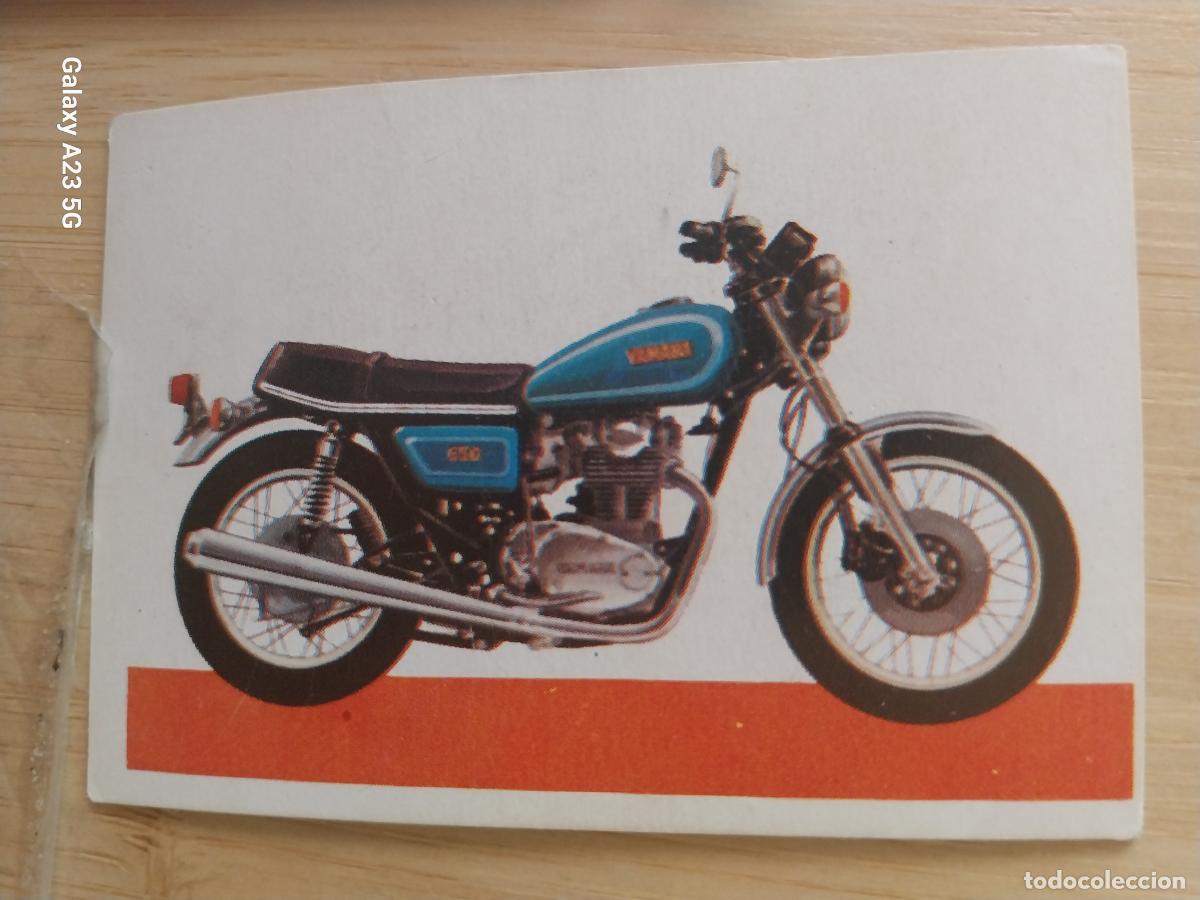 Coleccionismo cromos antiguos: YAMAHA XS 650 ESPECIAL ** MOTO A&Ntilde;O 1982 CROMO SIN PEGAR NUNCA MOTORISMO CARTON 7.4 X 5.4