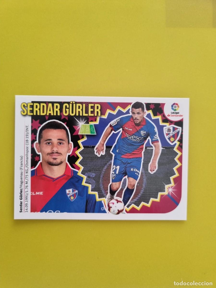 Coleccionismo cromos antiguos: ESTE 18 19 2018 2019 NO PEGADO SIN PEGAR SERDAR G&Uuml;RLER SD HUESCA N&ordm;14 COLOCA AR826