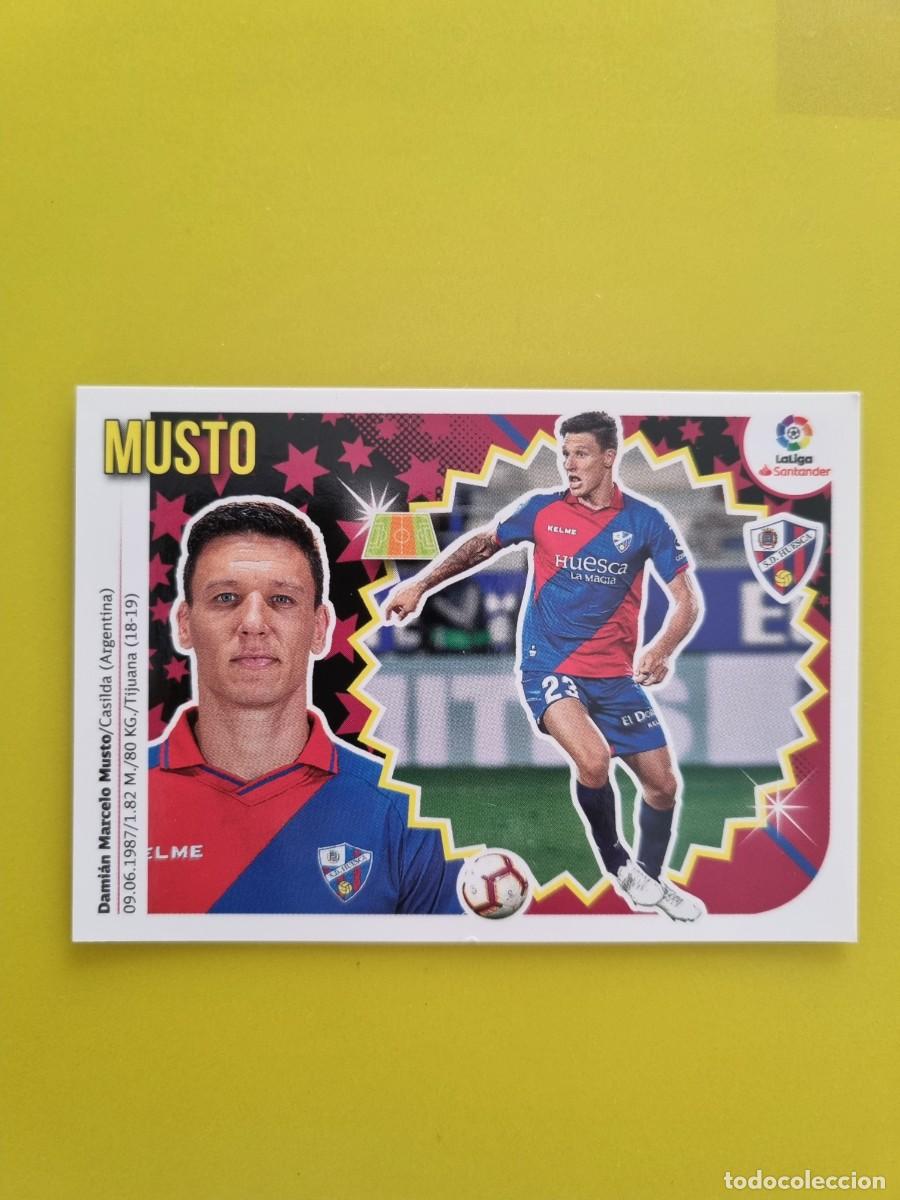 Coleccionismo cromos antiguos: ESTE 18 19 2018 2019 NO PEGADO SIN PEGAR MUSTO SD HUESCA N&ordm;9 COLOCA AR826
