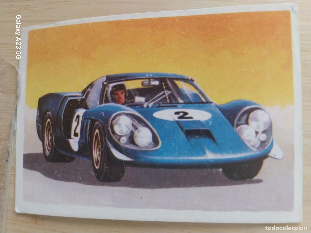 Coleccionismo cromos antiguos: ALPINE RENAULT V8 ** A&Ntilde;O 1982 CROMO SIN PEGAR NUNCA MOTORISMO CARTON 7.4 X 5.4
