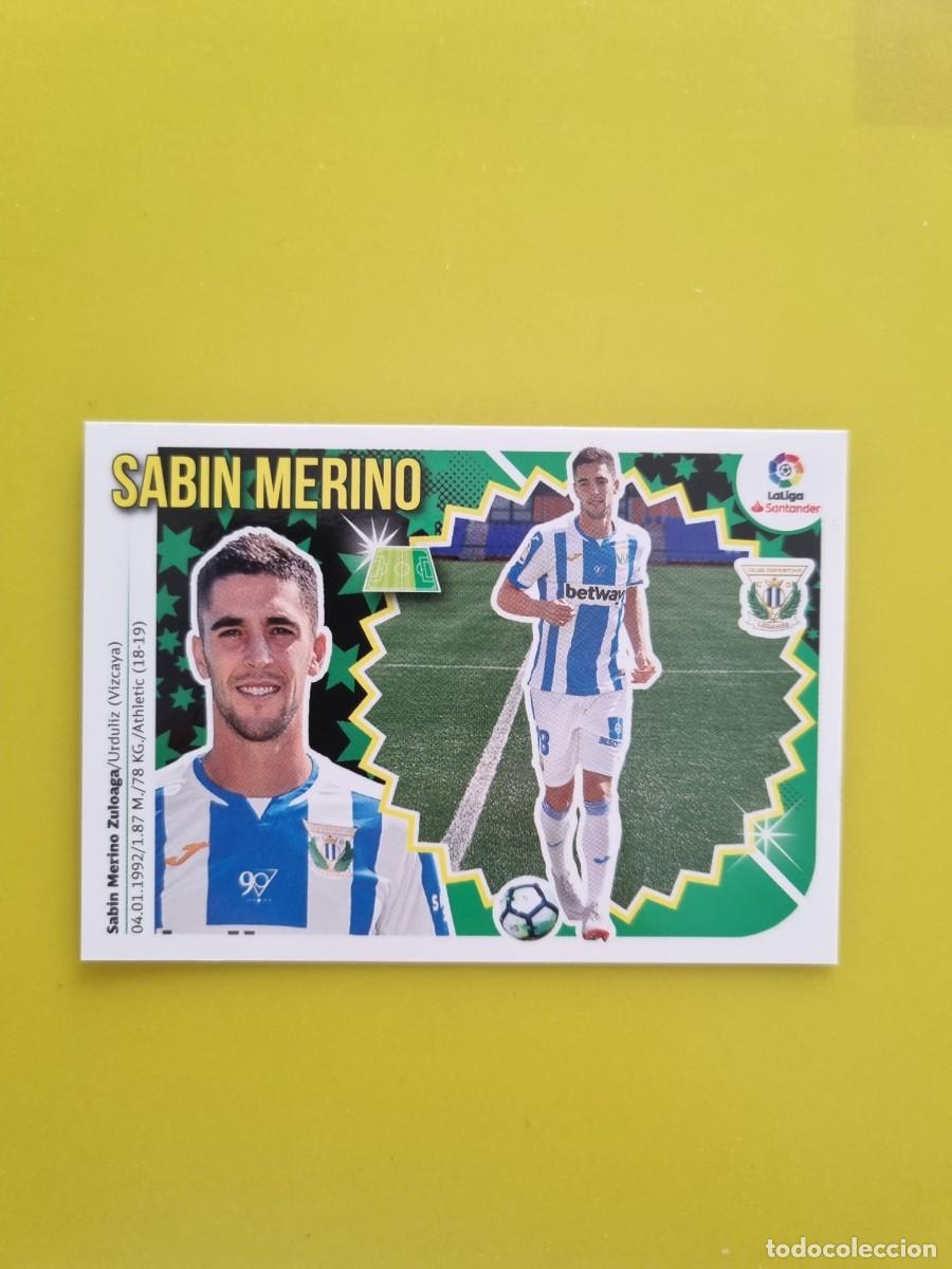 Collectionnisme Cartes &agrave; collectionner anciennes: ESTE 18 19 2018 2019 NO PEGADO SIN PEGAR SABIN MERINO CD LEGAN&Eacute;S N&ordm;14 COLOCA AR826