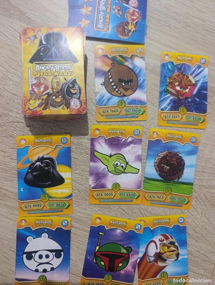 Coleccionismo cromos antiguos: LOTE 87 CARTAS ANGRY BIRDS STAR WARS &ndash; COLECCI&Oacute;N ANTIGUA &ndash; CARTAS ESPECIALES/HOLOGR&Aacute;FICAS