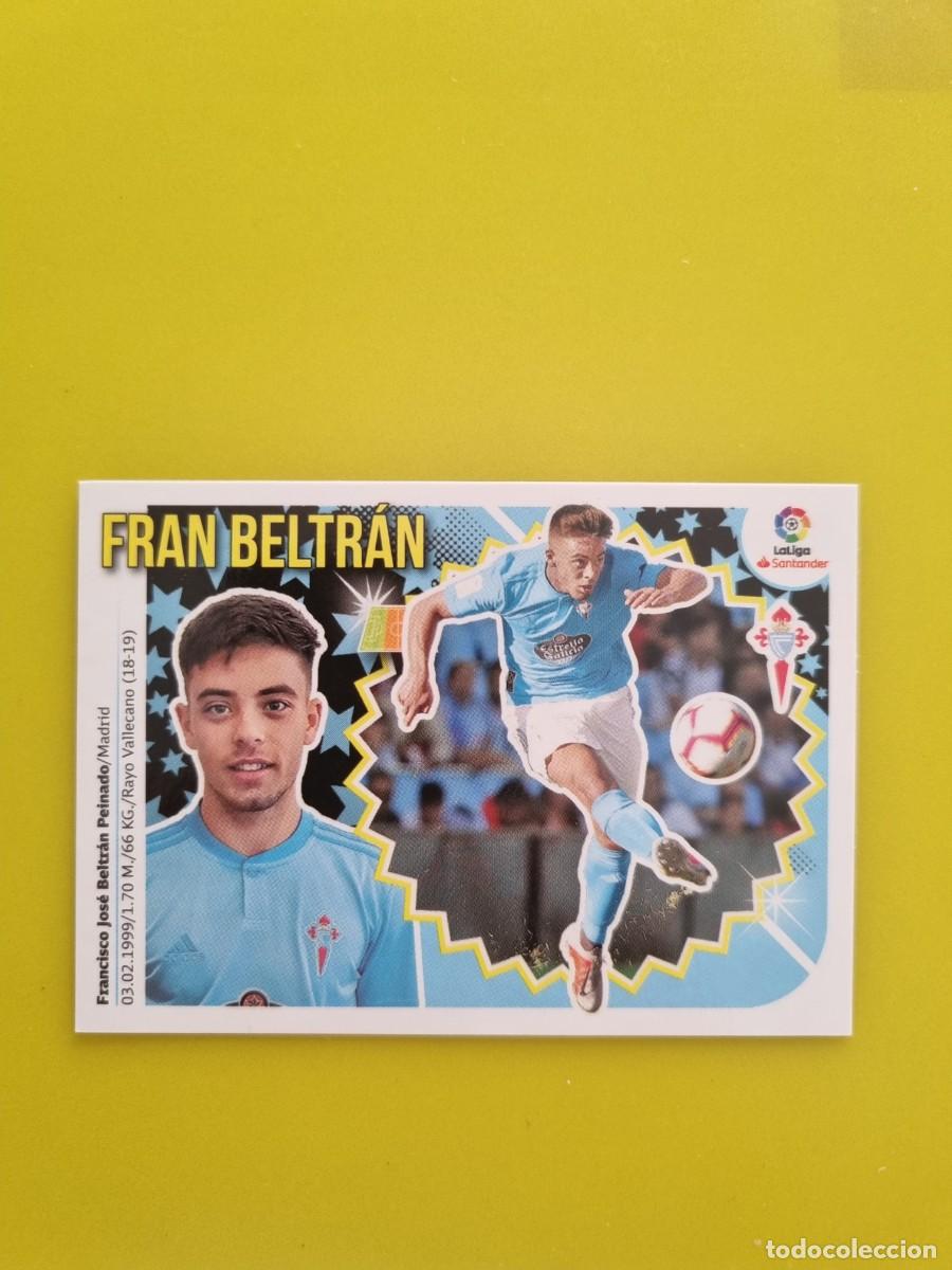 Coleccionismo cromos antiguos: ESTE 18 19 2018 2019 NO PEGADO SIN PEGAR FRAN BELTR&Aacute;N CELTA DE VIGO N&ordm;11 COLOCA AR826