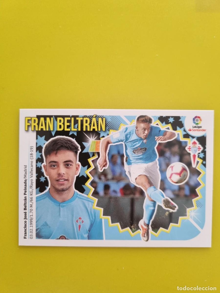 Coleccionismo cromos antiguos: ESTE 18 19 2018 2019 NO PEGADO SIN PEGAR FRAN BELTR&Aacute;N CELTA DE VIGO N&ordm;11 COLOCA AR826