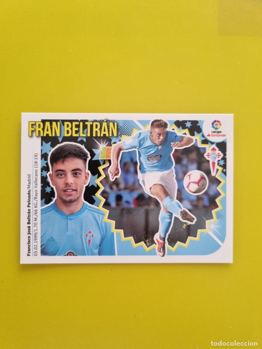 Coleccionismo cromos antiguos: ESTE 18 19 2018 2019 NO PEGADO SIN PEGAR FRAN BELTR&Aacute;N CELTA DE VIGO N&ordm;11 COLOCA AR826