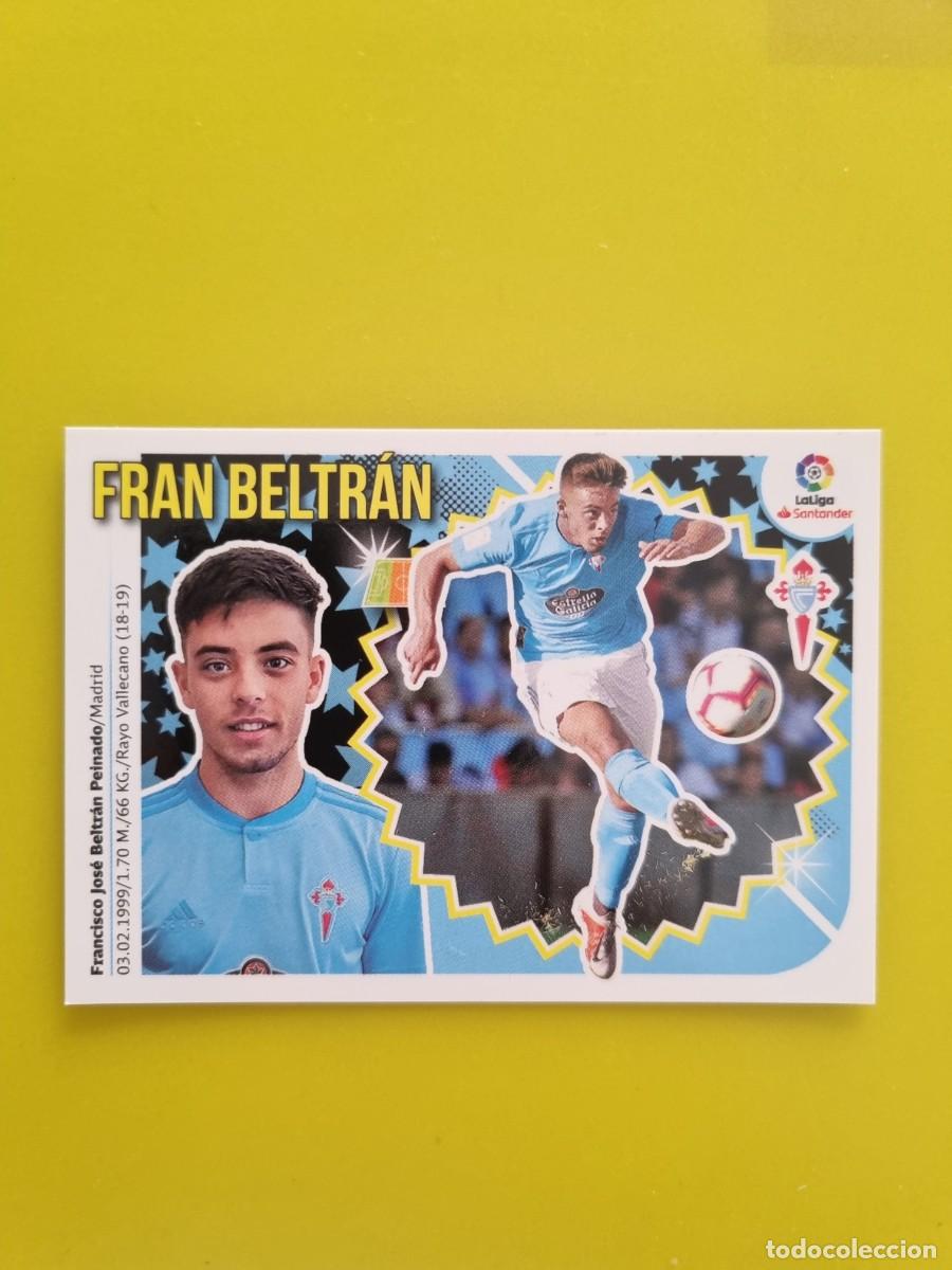 Coleccionismo cromos antiguos: ESTE 18 19 2018 2019 NO PEGADO SIN PEGAR FRAN BELTR&Aacute;N CELTA DE VIGO N&ordm;11 COLOCA AR826
