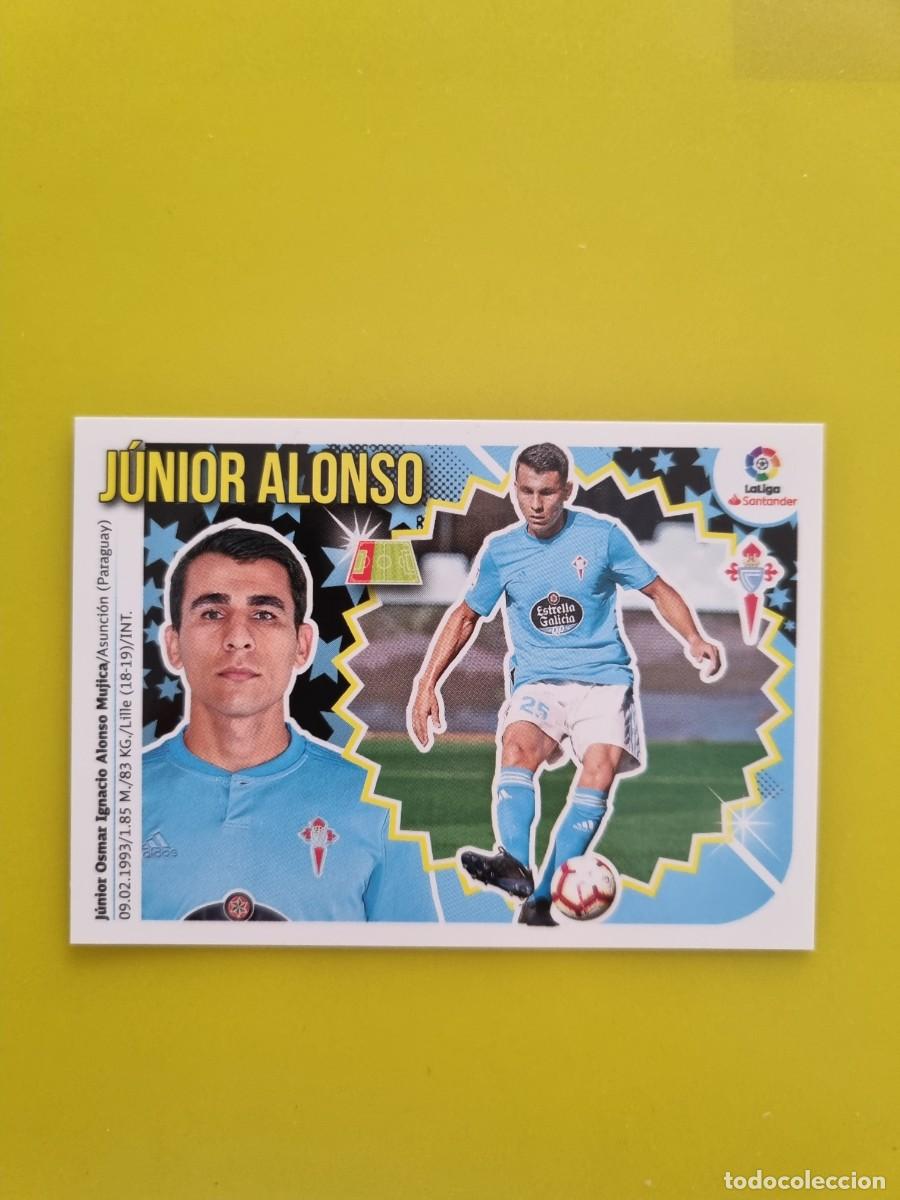 Coleccionismo cromos antiguos: ESTE 18 19 2018 2019 NO PEGADO SIN PEGAR J&Uacute;NIOR ALONSO CELTA DE VIGO N&ordm;46 ULTIMOS FICHAJES AR826