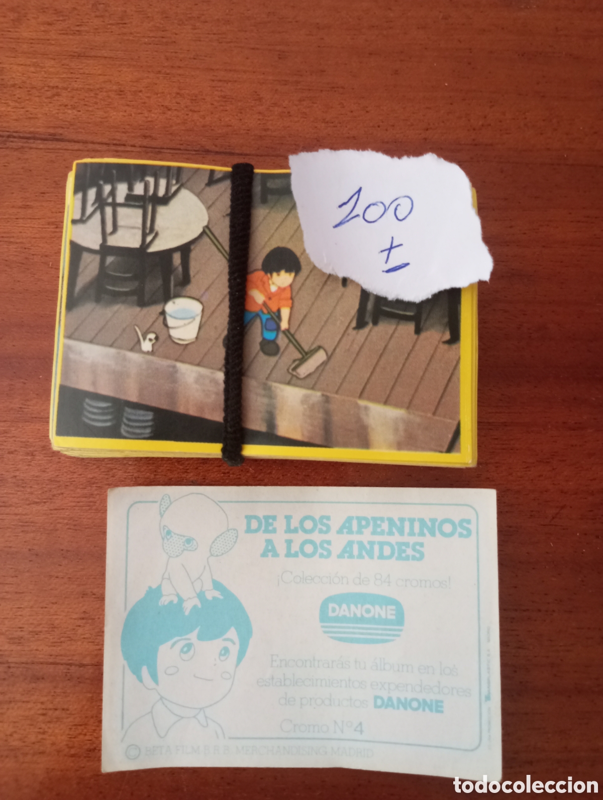 Coleccionismo cromos antiguos: Lote de 100 cromos de marco Danone