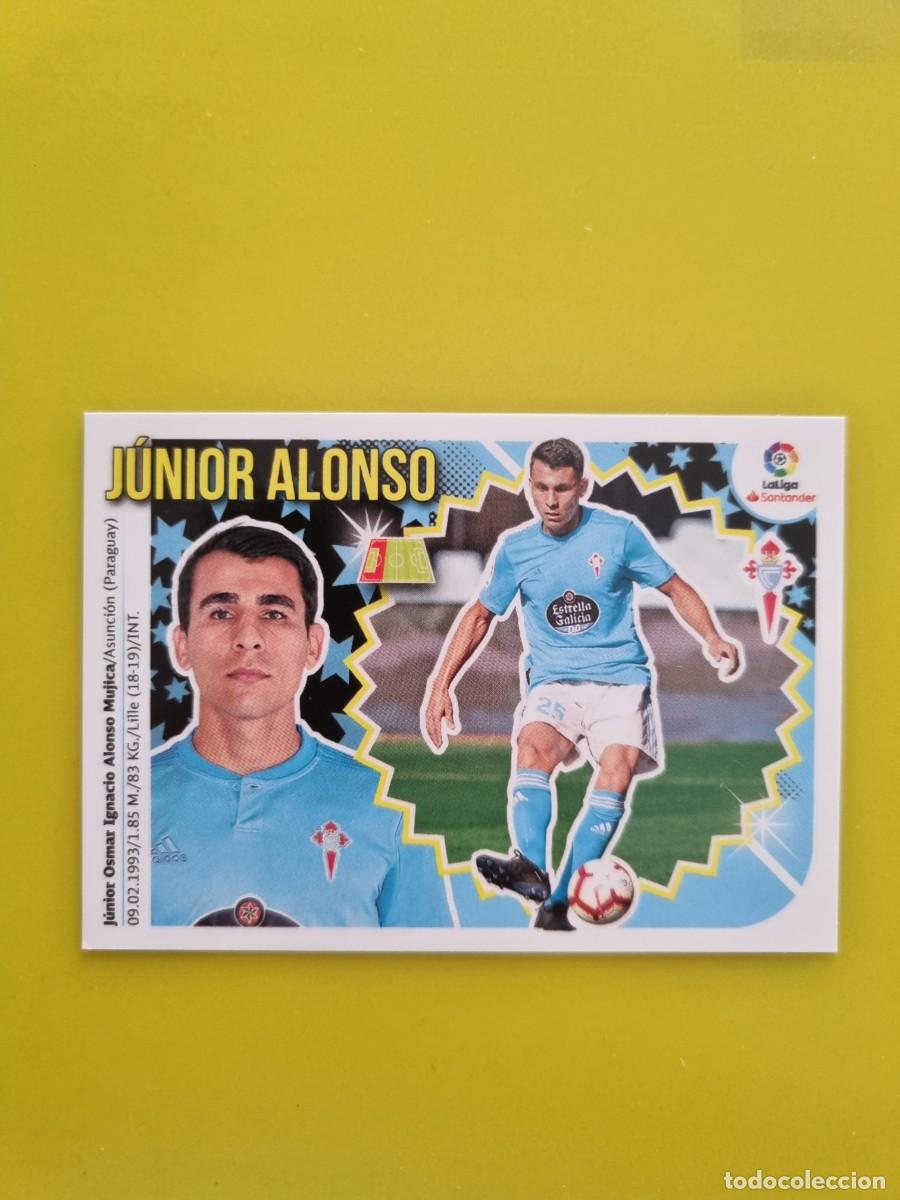 Coleccionismo cromos antiguos: ESTE 18 19 2018 2019 NO PEGADO SIN PEGAR J&Uacute;NIOR ALONSO CELTA DE VIGO N&ordm;46 ULTIMOS FICHAJES AR826