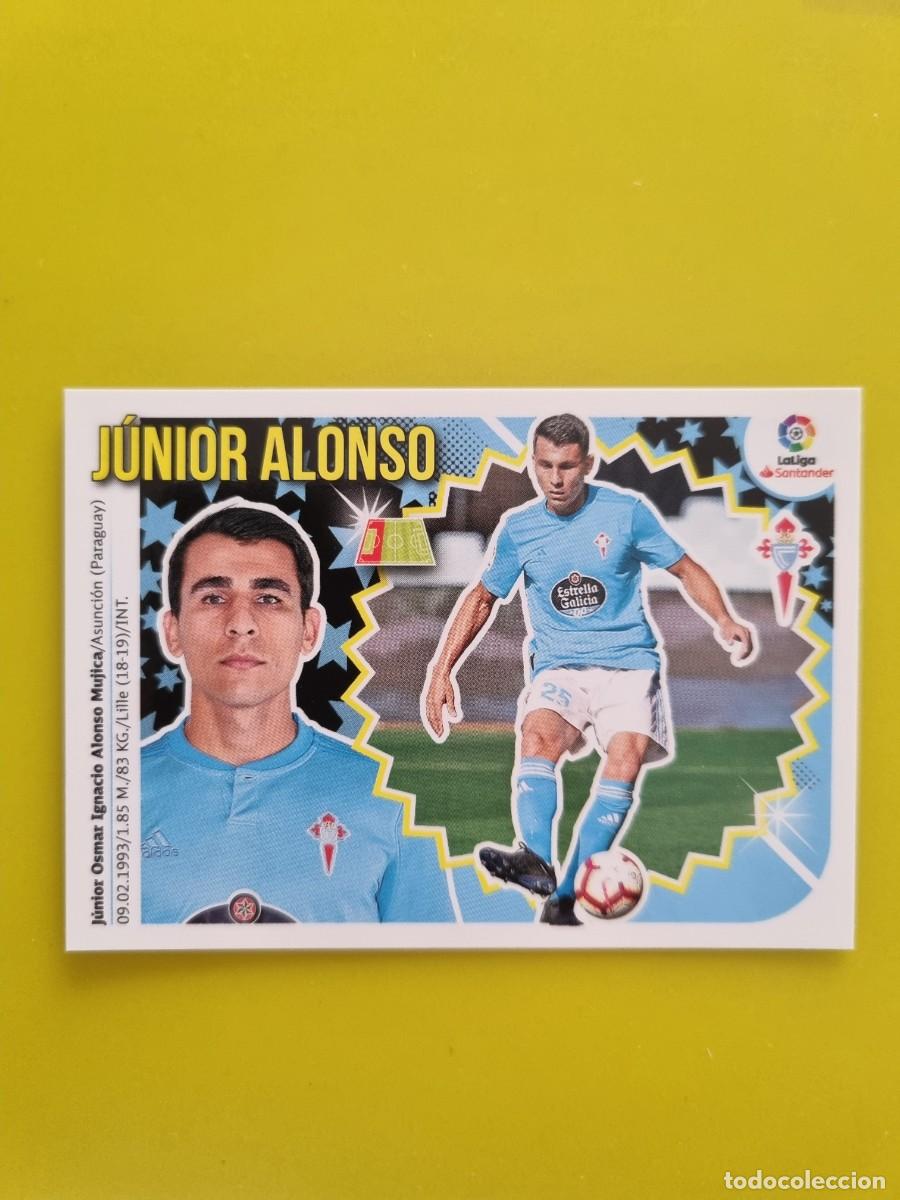 Coleccionismo cromos antiguos: ESTE 18 19 2018 2019 NO PEGADO SIN PEGAR J&Uacute;NIOR ALONSO CELTA DE VIGO N&ordm;46 ULTIMOS FICHAJES AR826