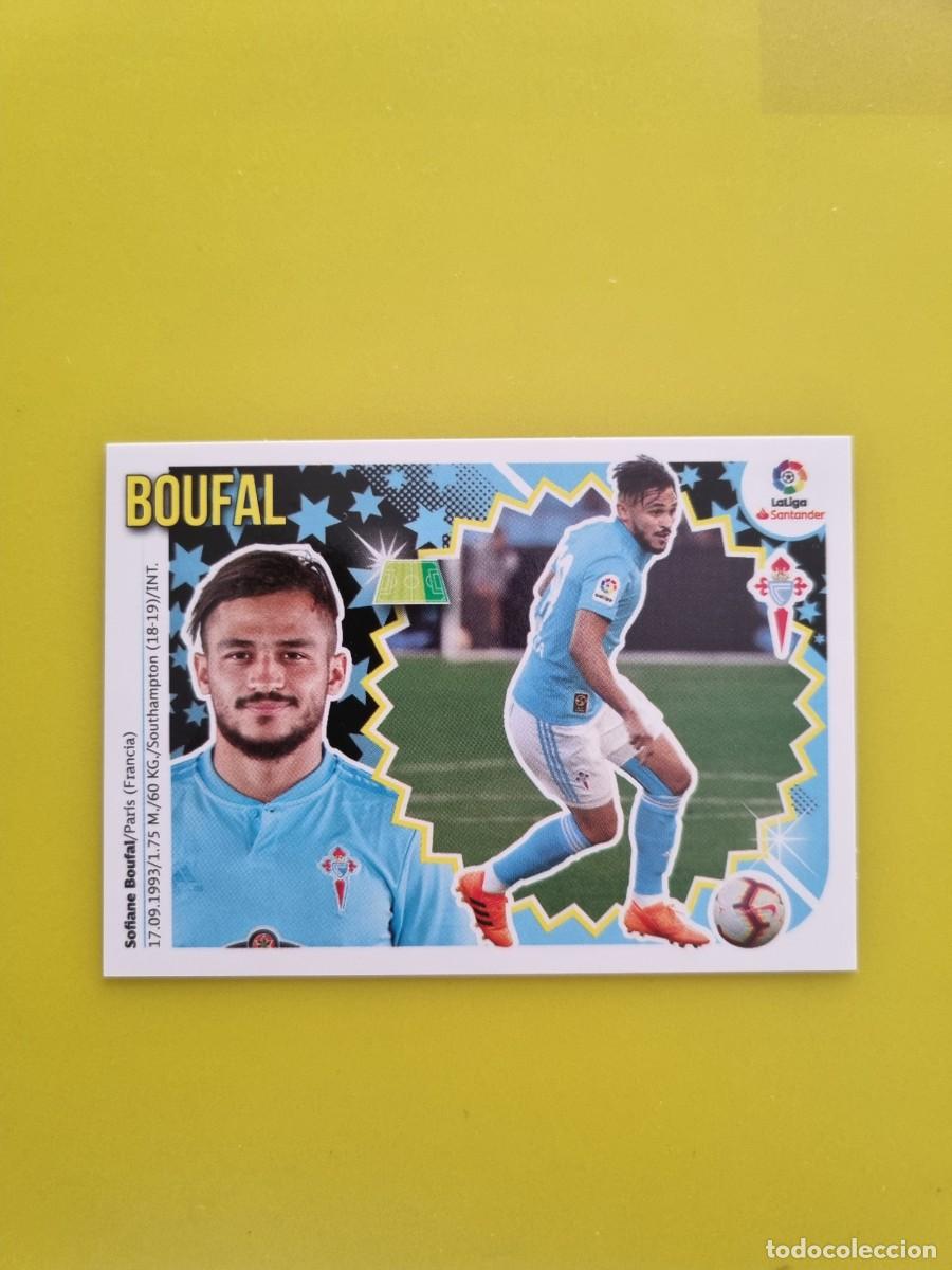 Coleccionismo cromos antiguos: ESTE 18 19 2018 2019 NO PEGADO SIN PEGAR BOUFAL CELTA DE VIGO N&ordm;39 ULTIMOS FICHAJES AR826