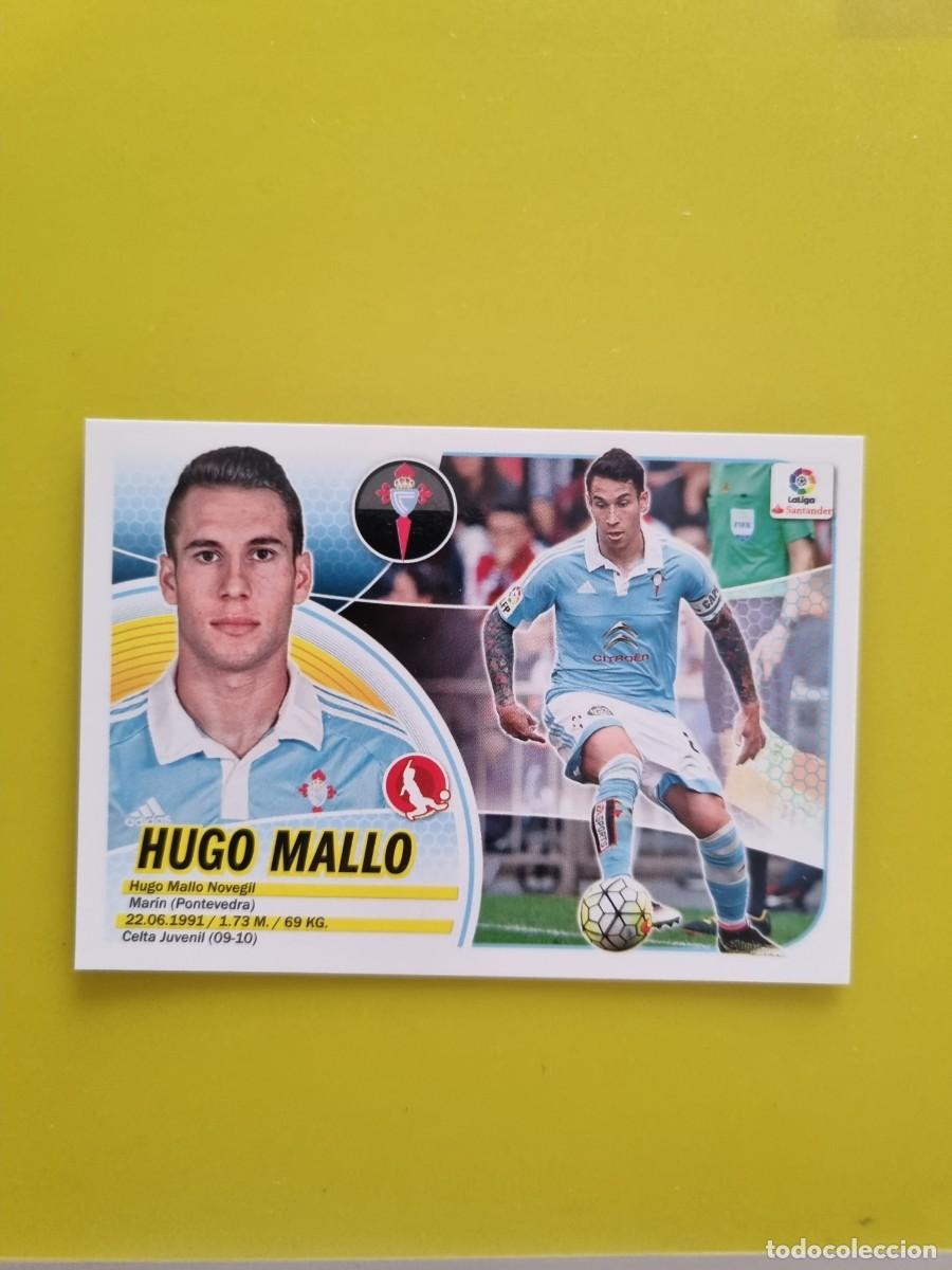 Coleccionismo cromos antiguos: ESTE 16 17 2016 2017 NO PEGADO SIN PEGAR HUGO MALLO CELTA DE VIGO N&ordm;3 AR826