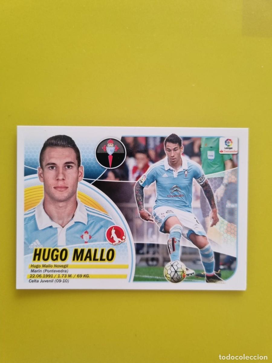 Coleccionismo cromos antiguos: ESTE 16 17 2016 2017 NO PEGADO SIN PEGAR HUGO MALLO CELTA DE VIGO N&ordm;3 AR826