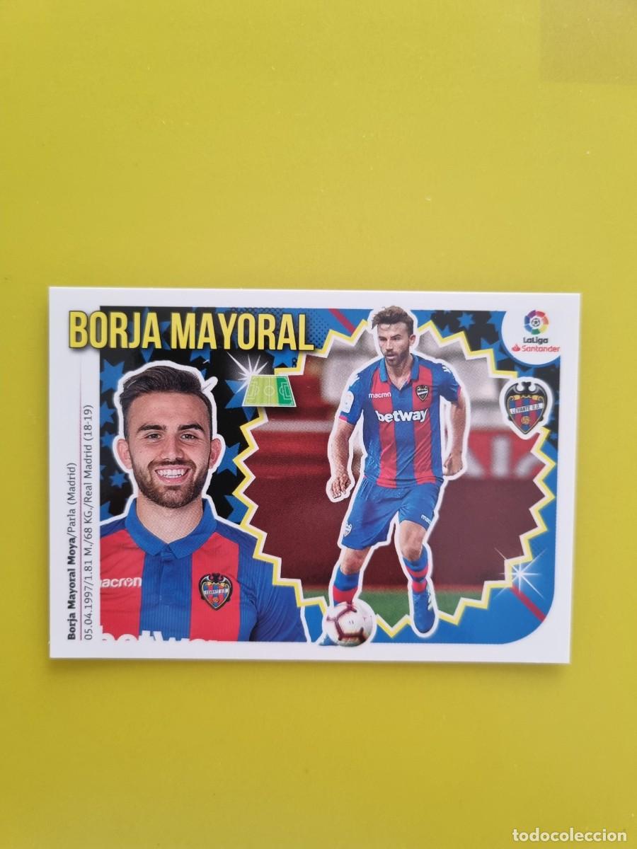 Coleccionismo cromos antiguos: ESTE 18 19 2018 2019 NO PEGADO SIN PEGAR BORJA MAYORAL LEVANTE N&ordm;62 ULTIMOS FICHAJES AR826
