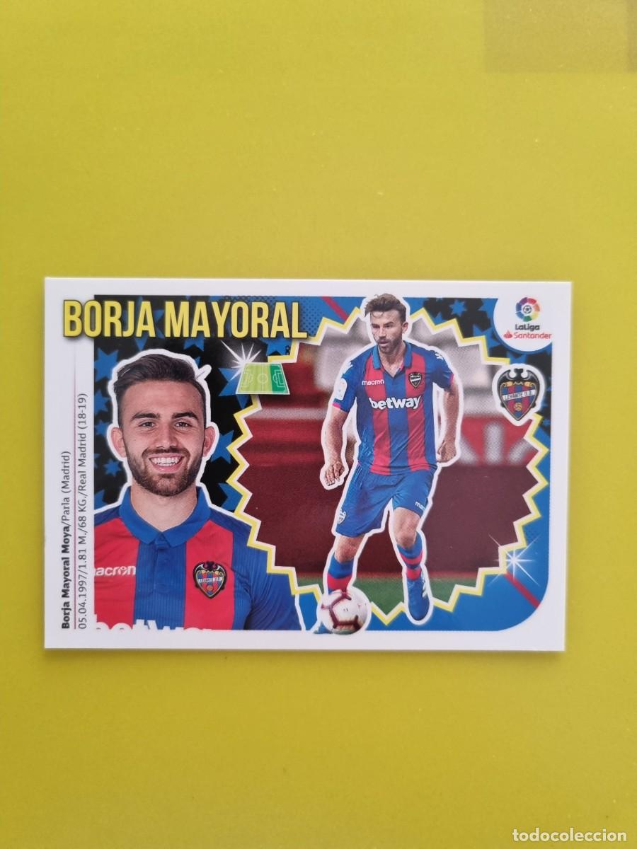 Coleccionismo cromos antiguos: ESTE 18 19 2018 2019 NO PEGADO SIN PEGAR BORJA MAYORAL LEVANTE N&ordm;62 ULTIMOS FICHAJES AR826