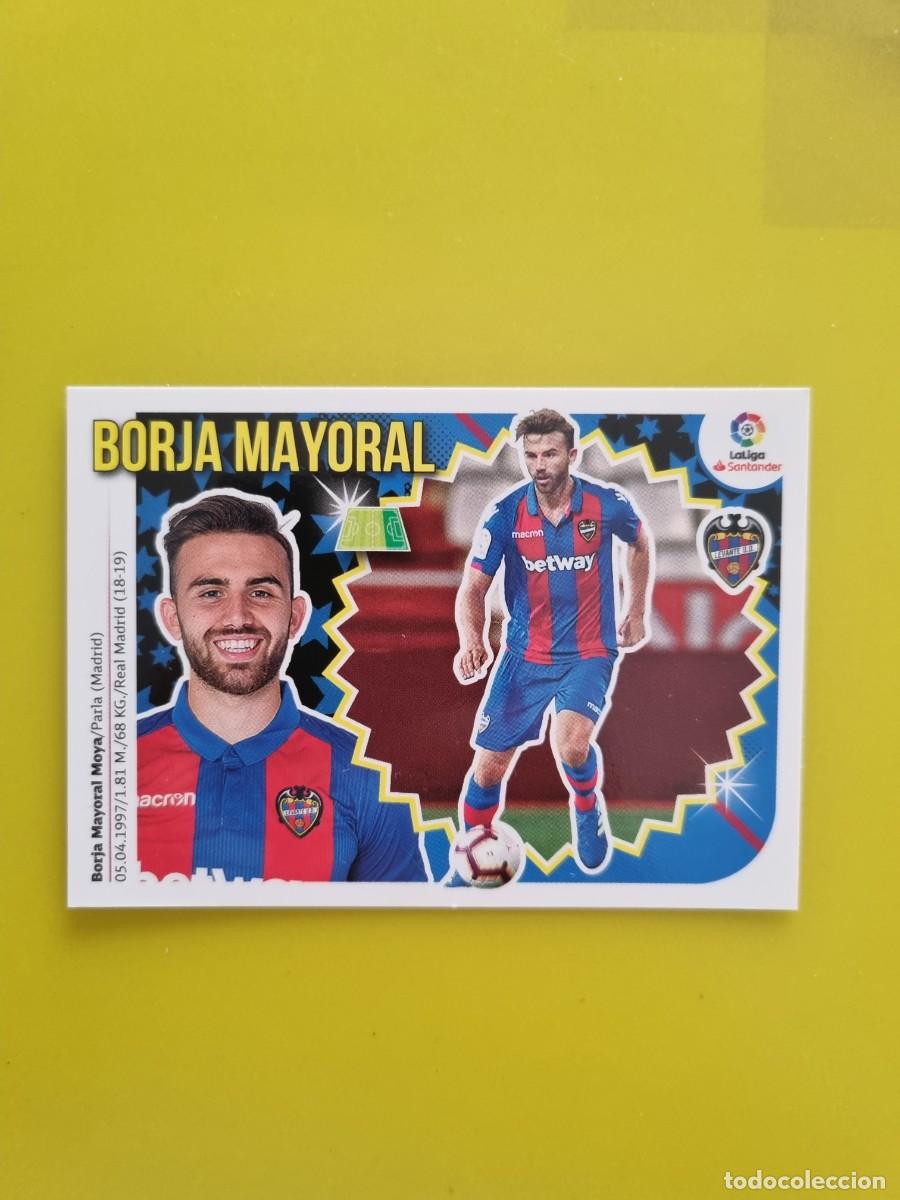 Coleccionismo cromos antiguos: ESTE 18 19 2018 2019 NO PEGADO SIN PEGAR BORJA MAYORAL LEVANTE N&ordm;62 ULTIMOS FICHAJES AR826