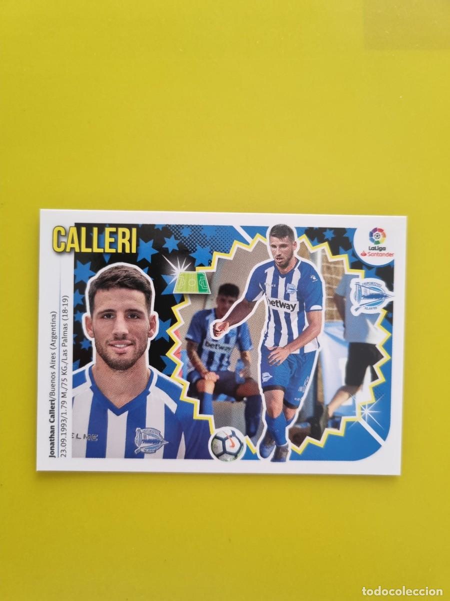 Coleccionismo cromos antiguos: ESTE 18 19 2018 2019 NO PEGADO SIN PEGAR CALLERI D ALAV&Eacute;S N&ordm;56 ULTIMOS FICHAJES AR826