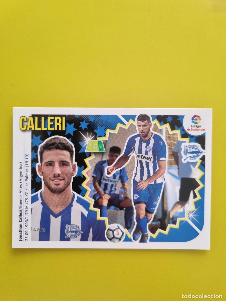 Coleccionismo cromos antiguos: ESTE 18 19 2018 2019 NO PEGADO SIN PEGAR CALLERI D ALAV&Eacute;S N&ordm;56 ULTIMOS FICHAJES AR826