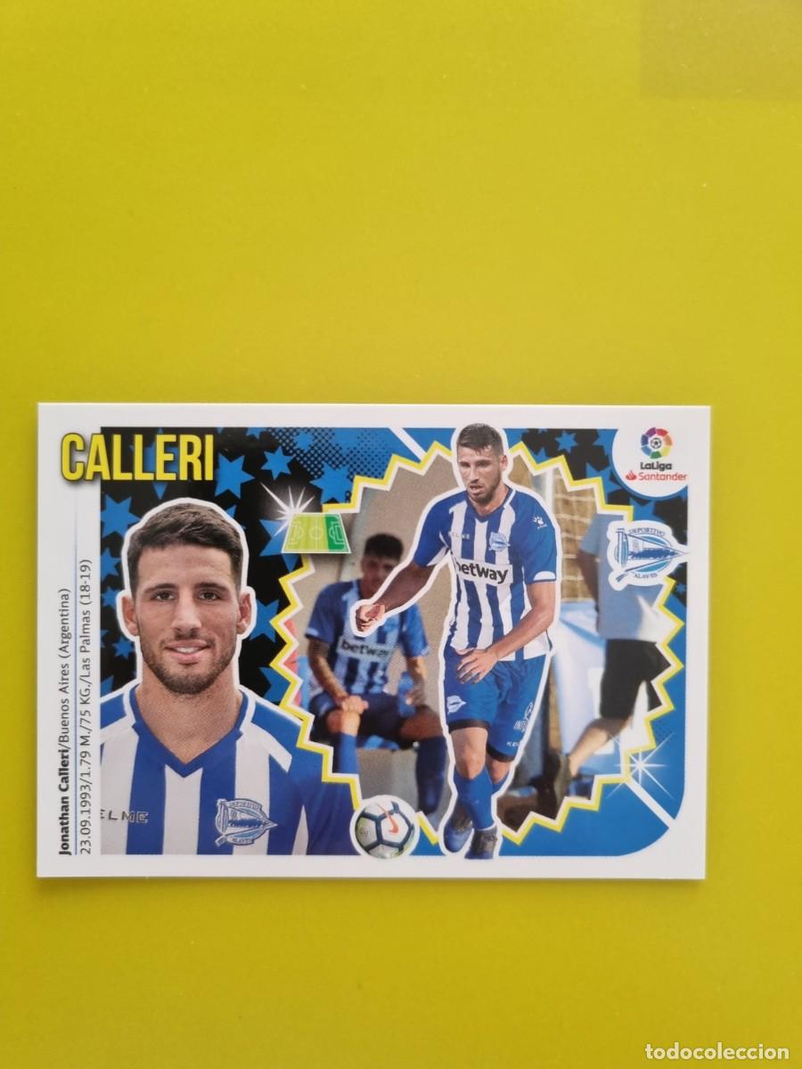 Coleccionismo cromos antiguos: ESTE 18 19 2018 2019 NO PEGADO SIN PEGAR CALLERI D ALAV&Eacute;S N&ordm;56 ULTIMOS FICHAJES AR826