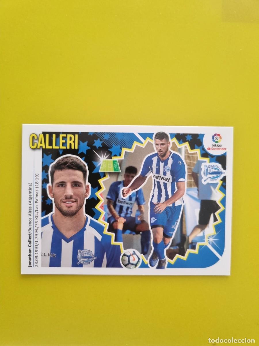 Coleccionismo cromos antiguos: ESTE 18 19 2018 2019 NO PEGADO SIN PEGAR CALLERI D ALAV&Eacute;S N&ordm;56 ULTIMOS FICHAJES AR826