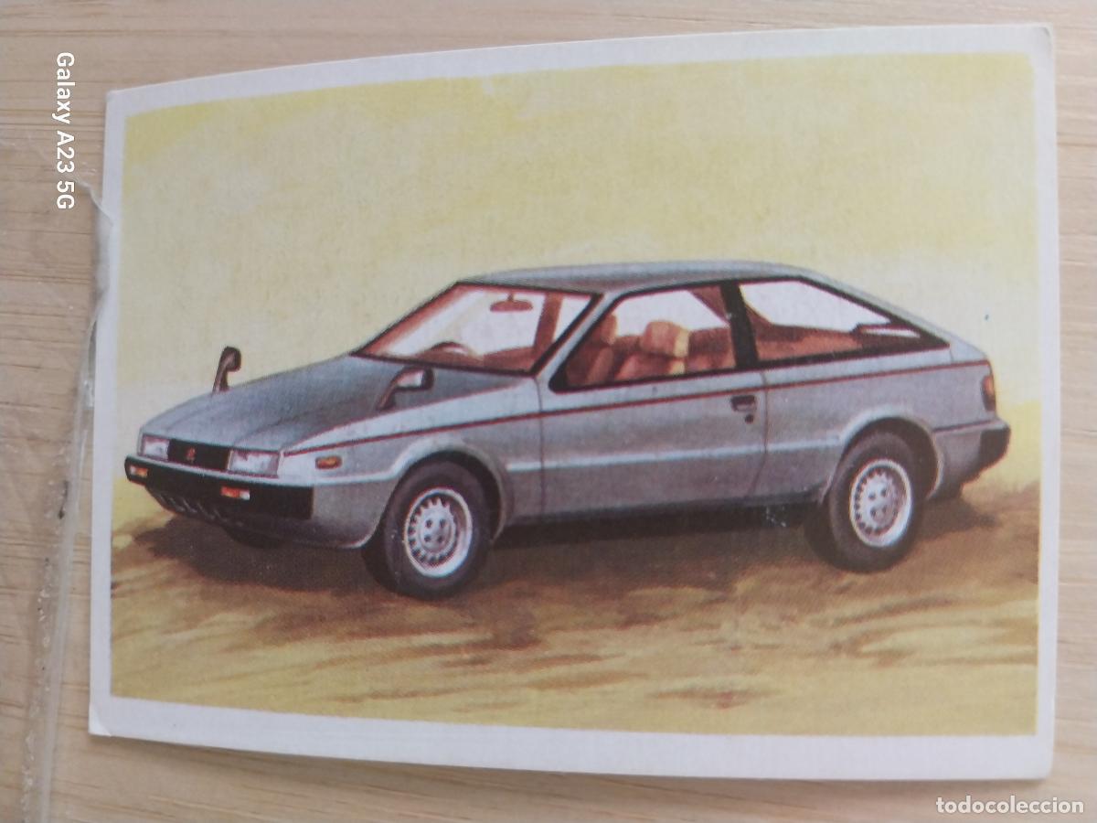 Collectionnisme Cartes &agrave; collectionner anciennes: ISUZU PIAZZA ** A&Ntilde;O 1982 CROMO SIN PEGAR NUNCA COCHES CARTON 7.4 X 5.4
