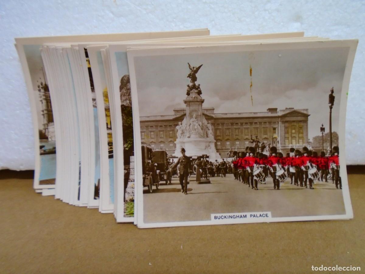 Collectionnisme Cartes &agrave; collectionner anciennes: COLECCION DE 48 CROMOS INGLESES&rdquo;ESCENAS DEL IMPERIO&rdquo;GALLAHER LTO.(1939)VER FOTOS.