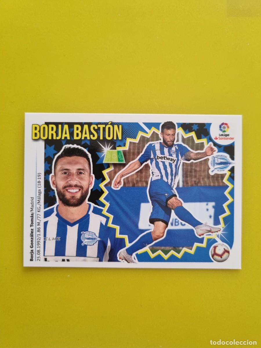 Colecionismo Cromos antigos: ESTE 18 19 2018 2019 NO PEGADO SIN PEGAR BORJA BAST&Oacute;N D ALAV&Eacute;S N&ordm;20 ULTIMOS FICHAJES AR826