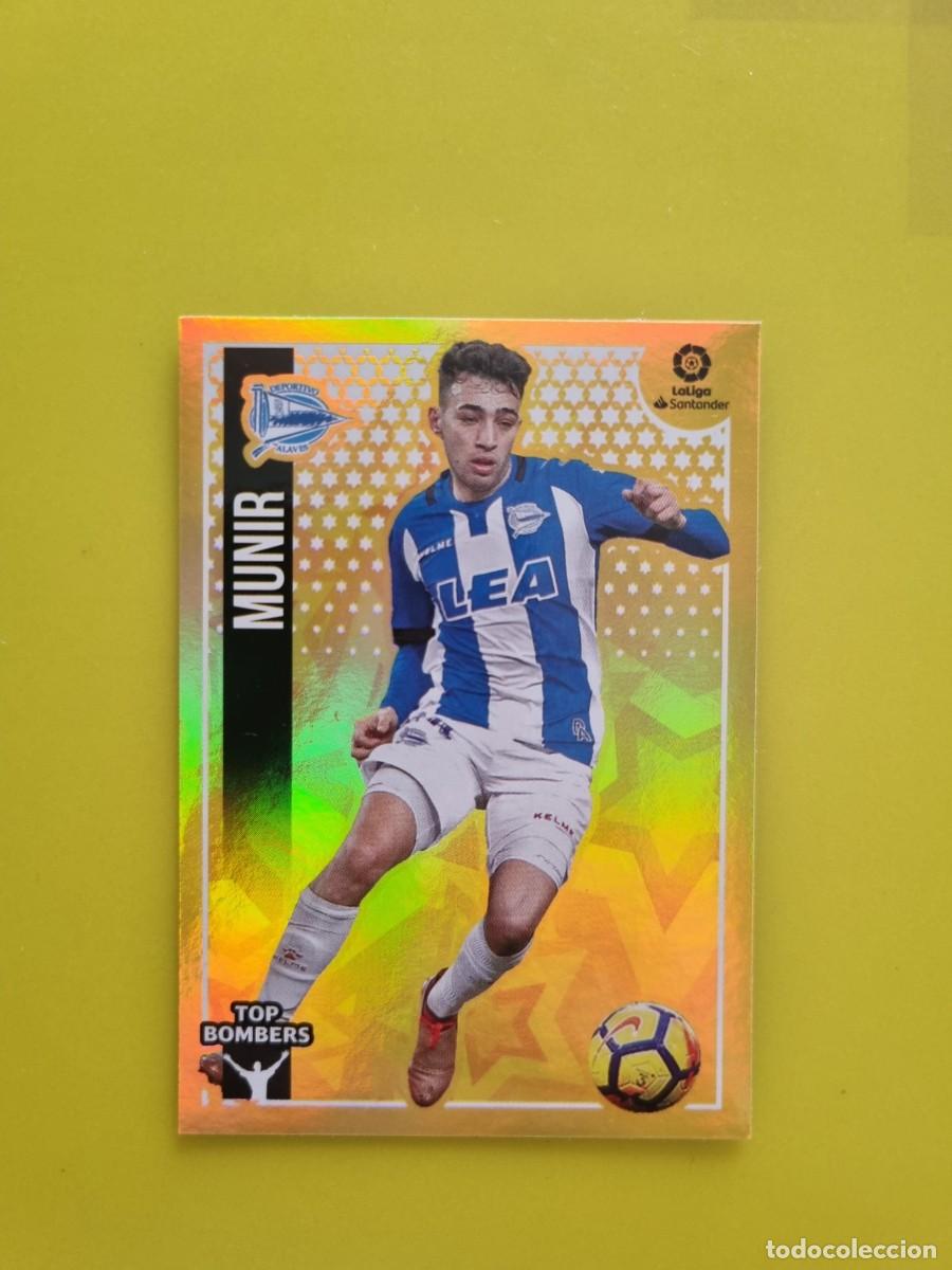 Coleccionismo cromos antiguos: ESTE 18 19 2018 2019 NO PEGADO SIN PEGAR MUNIR D ALAV&Eacute;S N&ordm;16 TOP BOMBERS AR826