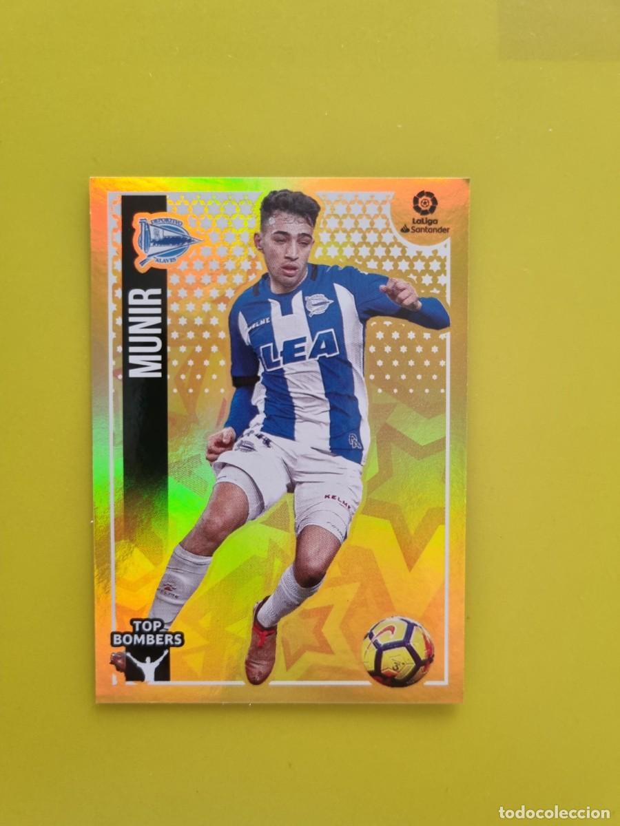 Coleccionismo cromos antiguos: ESTE 18 19 2018 2019 NO PEGADO SIN PEGAR MUNIR D ALAV&Eacute;S N&ordm;16 TOP BOMBERS AR826