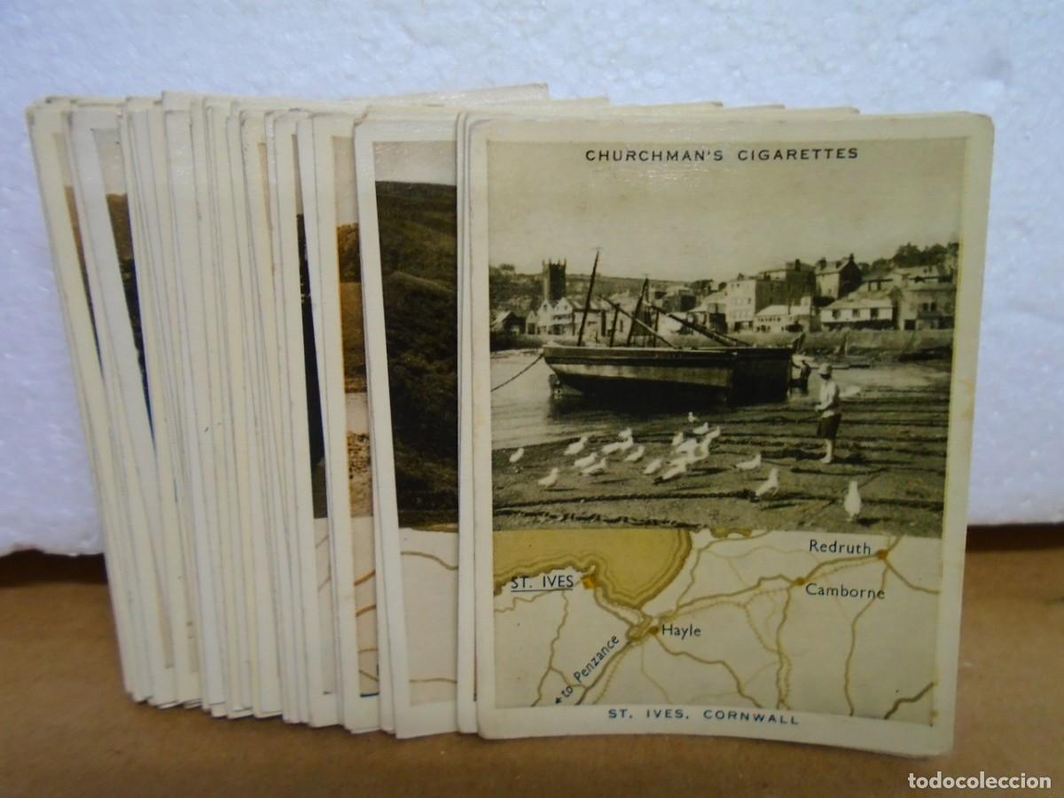 Coleccionismo cromos antiguos: COLECCION DE 48 CROMOS INGLESES&rdquo;VACACIONES EN GRAN BRETA&Ntilde;A&rdquo; W.A&A.C.CHURCHMAN(1937)