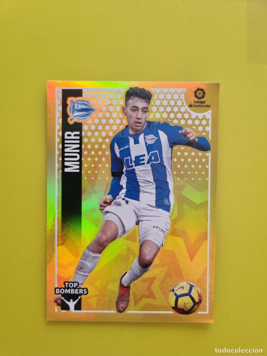 Coleccionismo cromos antiguos: ESTE 18 19 2018 2019 NO PEGADO SIN PEGAR MUNIR D ALAV&Eacute;S N&ordm;16 TOP BOMBERS AR826