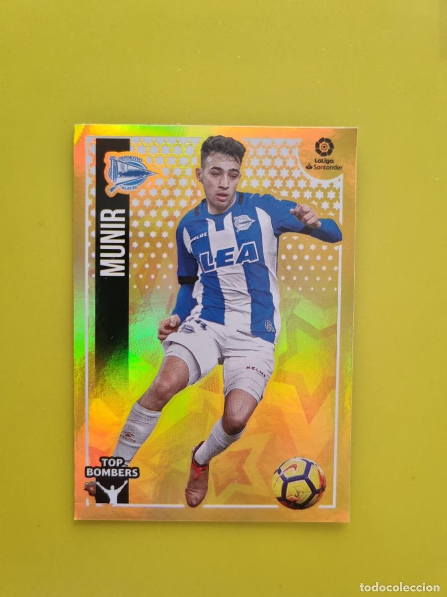 Coleccionismo cromos antiguos: ESTE 18 19 2018 2019 NO PEGADO SIN PEGAR MUNIR D ALAV&Eacute;S N&ordm;16 TOP BOMBERS AR826