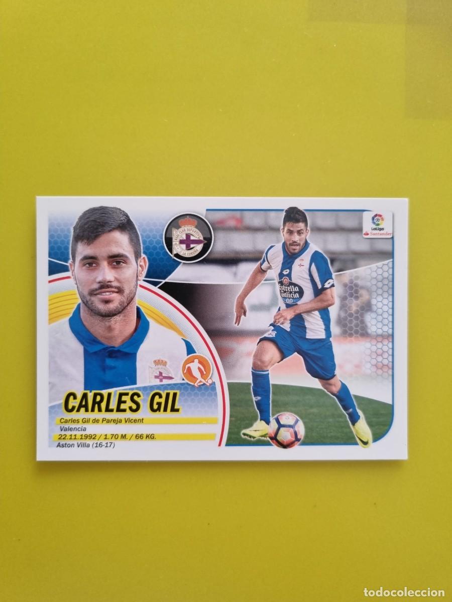 Coleccionismo cromos antiguos: ESTE 16 17 2016 2017 NO PEGADO SIN PEGAR CARLES GIL DEPORTIVO A CORU&Ntilde;A N&ordm;13 AR826