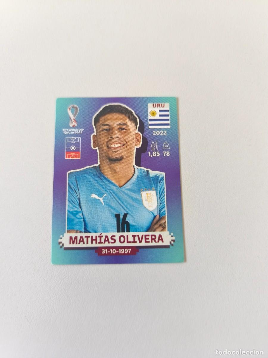 Coleccionismo cromos antiguos: MUNDIAL QATAR 2022 PANINI MATHIAS OLIVERA URU 9 CMR2